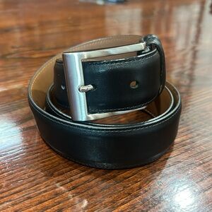 Allen Edmonds Wide Basic Dress Belt - Black, Men’s Size 34
